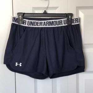 Under Armour Women’s Navy Play Up Shorts